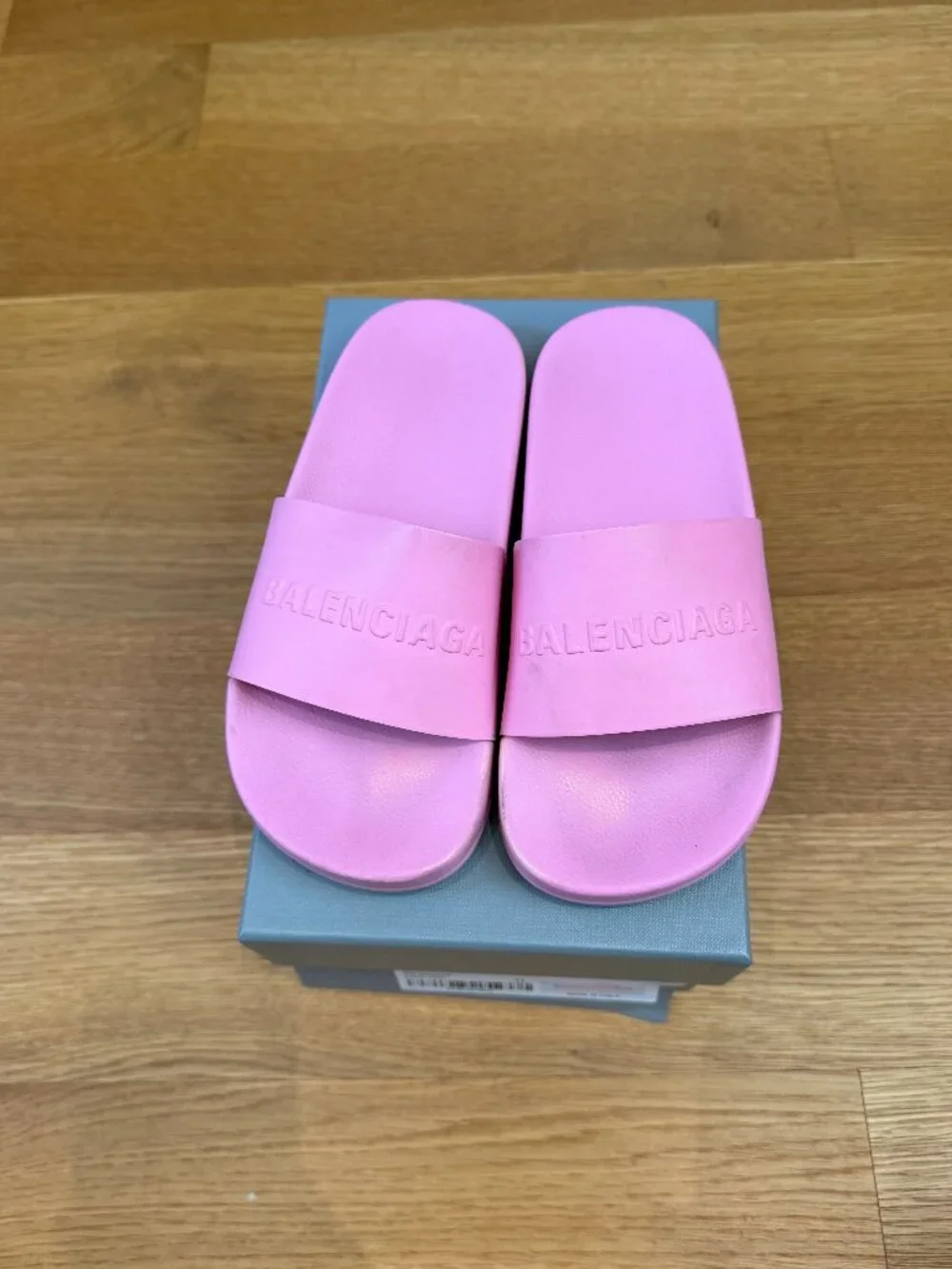 Balenciaga Pool Slides Kids 'Light Pink'